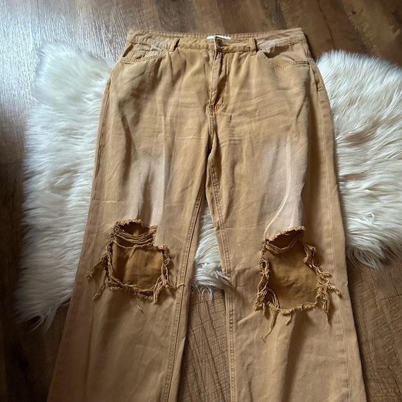 VERVET Kiss Of California High Rise 90’s Vintage Crop Flare Jeans - Picture 5 of 8